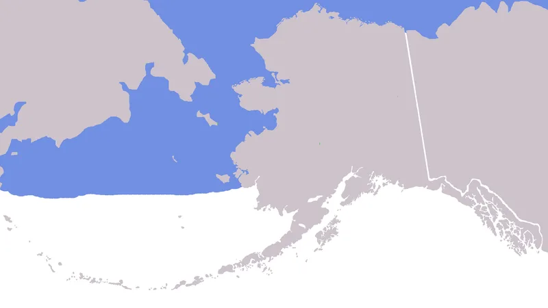 Bowhead whale in Arctic waters