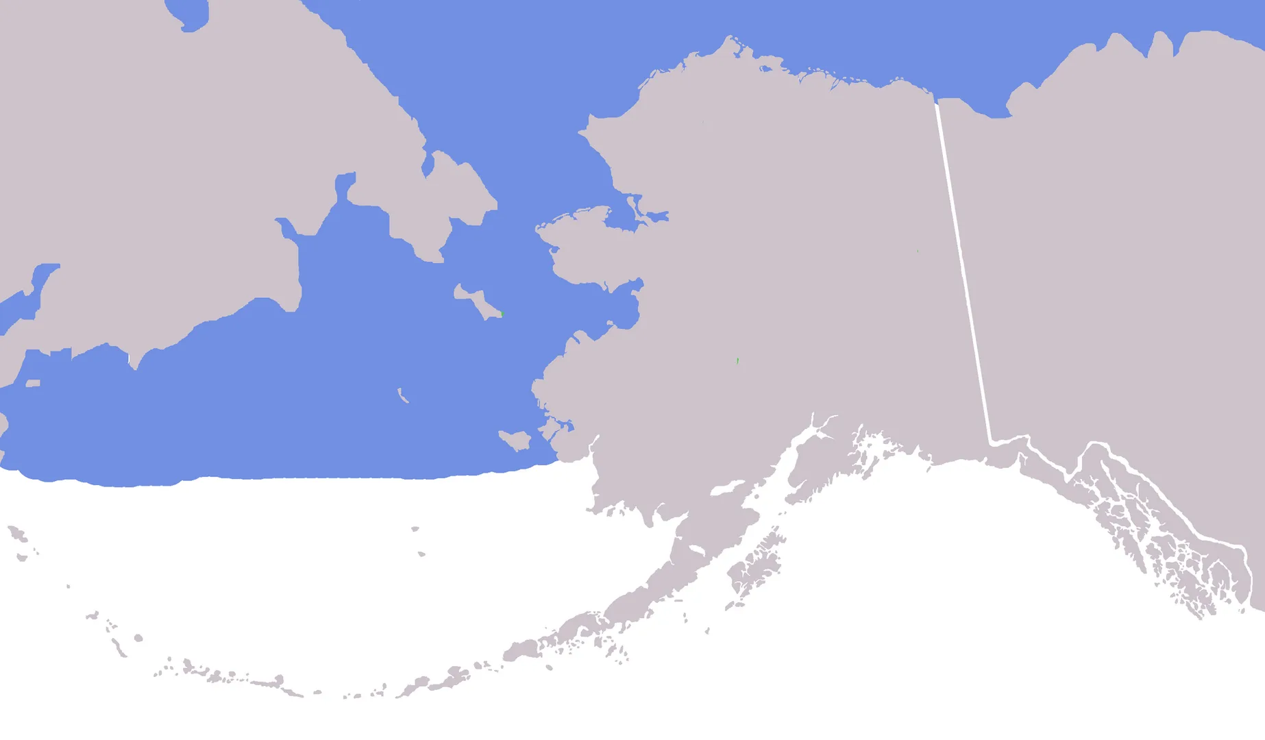 Bowhead whale in Arctic waters